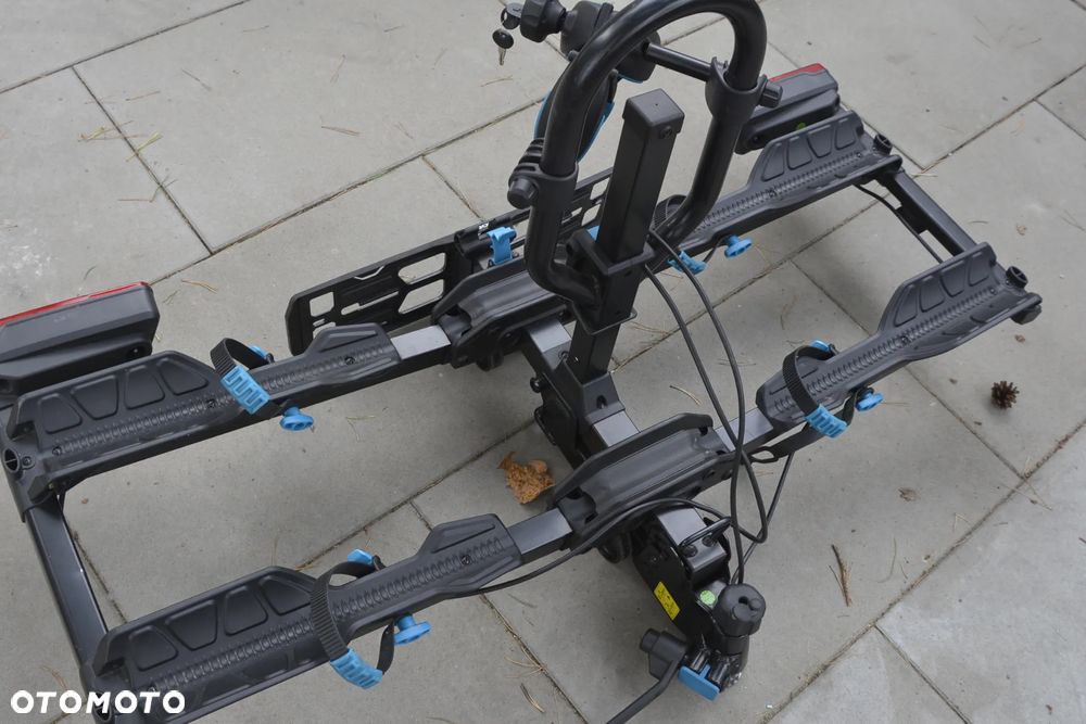 Bagażnik rowerowy na hak holowniczy NORAUTO E-FIT 200-2 na 2 rowery kompatybilny z rowerem elektrycznym - 6