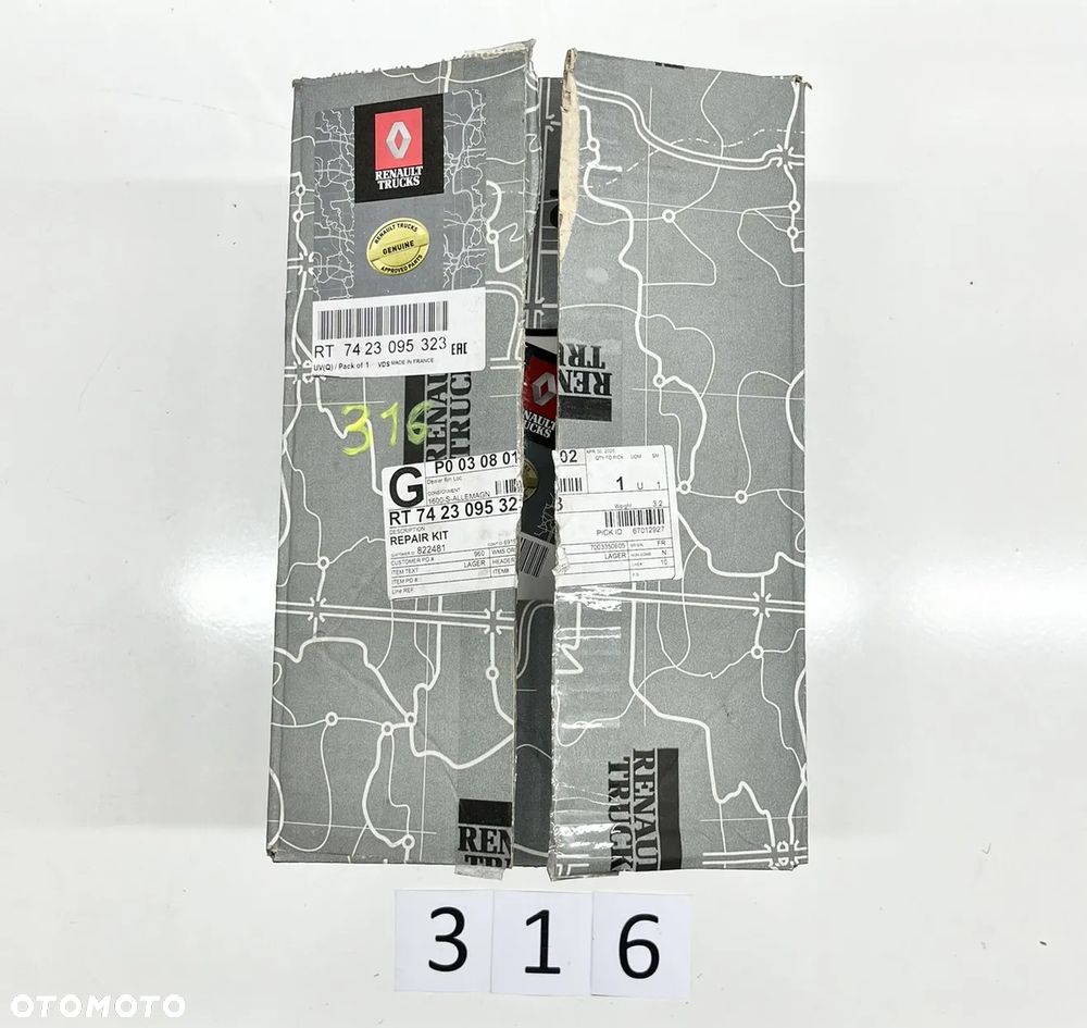 Zestaw paska klinowego wielorowkowego Renault, Volvo, 7423095323 - 6