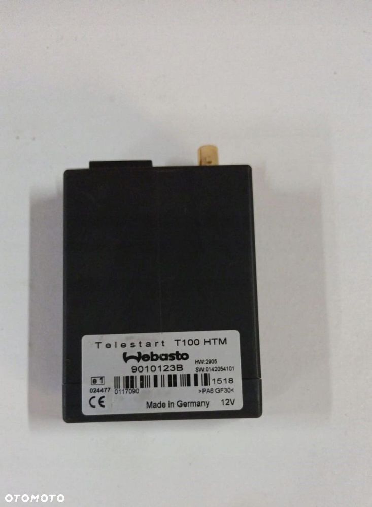 VW T5 sterownik moduł telestart WEBASTO 9010123B T100 - 1