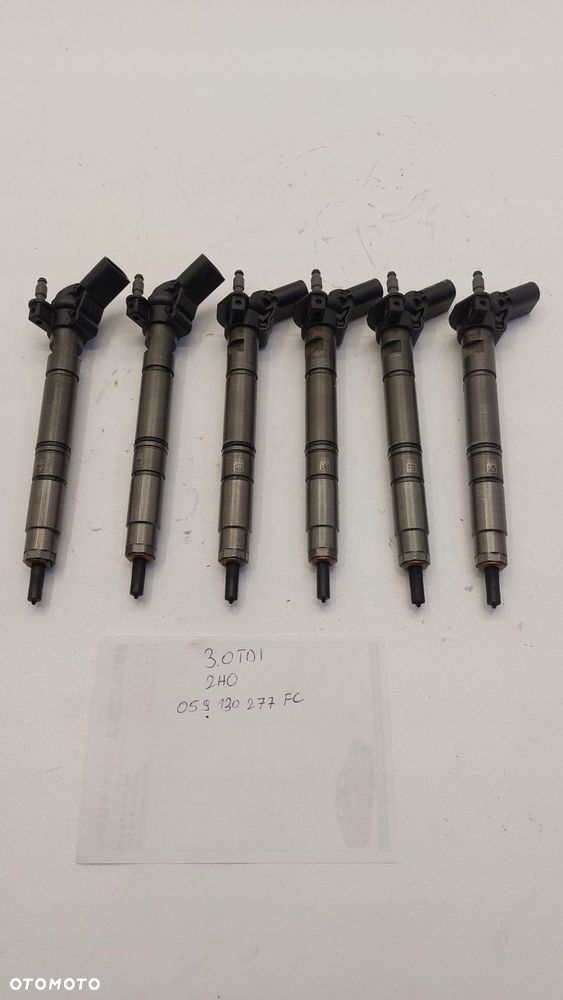 vw amarok audi a6 c7 a7 q5 q7 3.0 tdi wtrysk wtryski 059130277fc - 2
