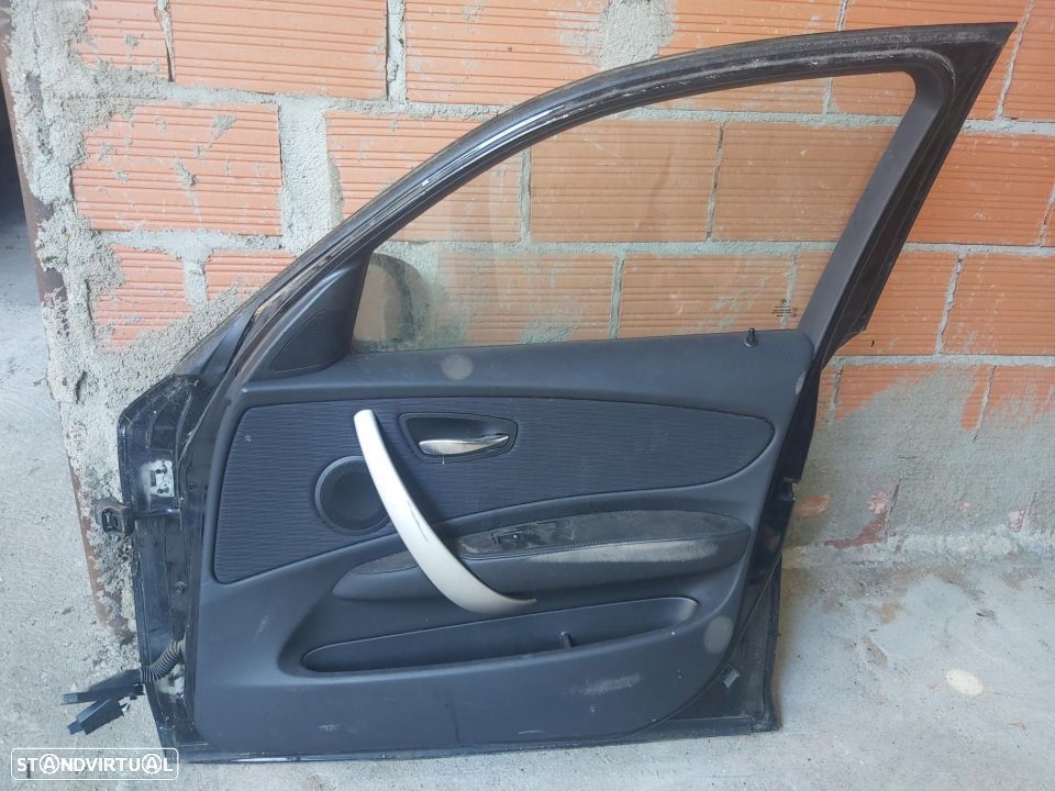 Porta Frente Direita Bmw 120D 118D 116D Completa pouco danificada - 2