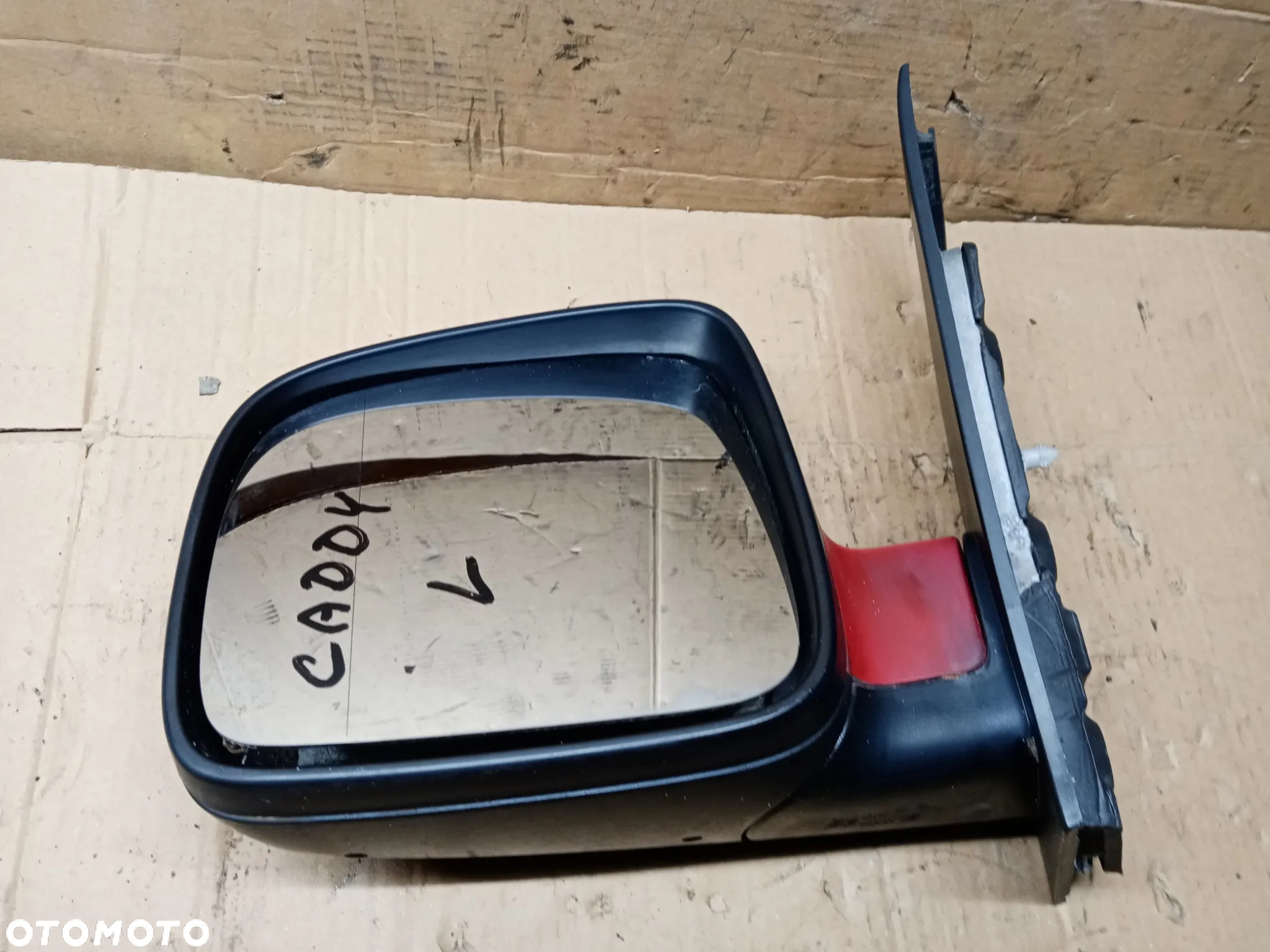 Lusterko zewnętrzne lewe manualne Europa VW Caddy III 2K1857501A - 7