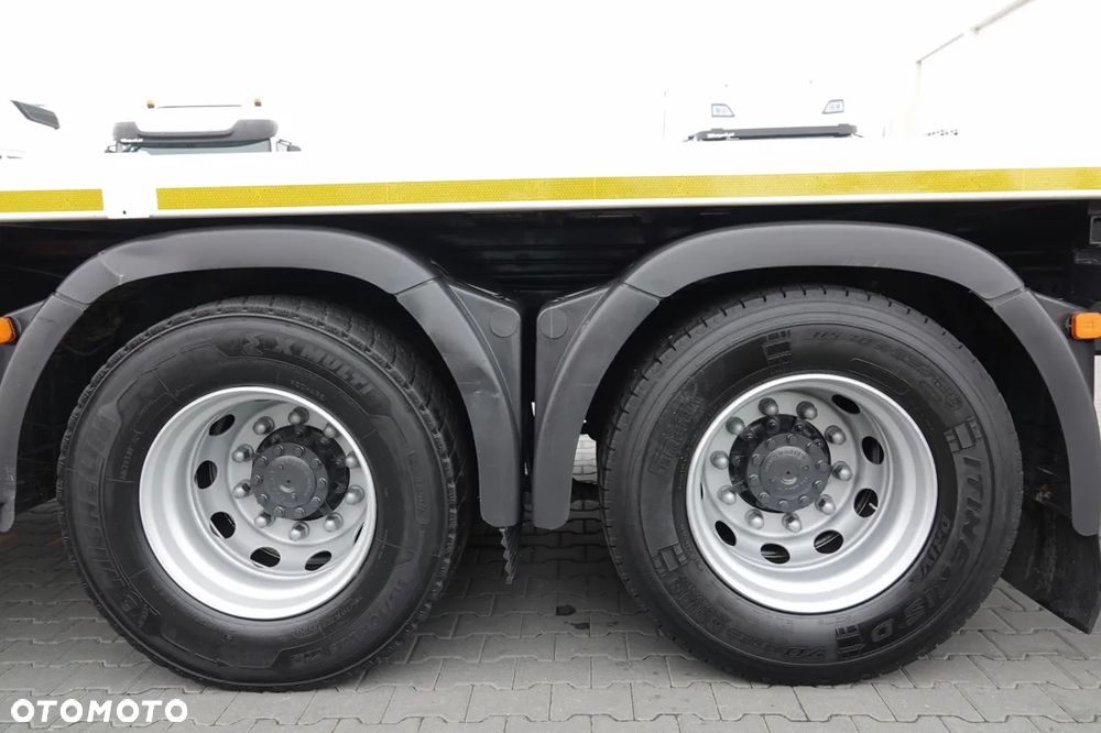 MAN MAN TGS 35.480 / 8x4 / HDS HIAB 288 EP-5 wysów : 12.7 M / SKRZYNIOWY - 7,4 M / UDŹWIG : 9400 KG / EURO 6 / STEROWANIE RADIOWE - 24