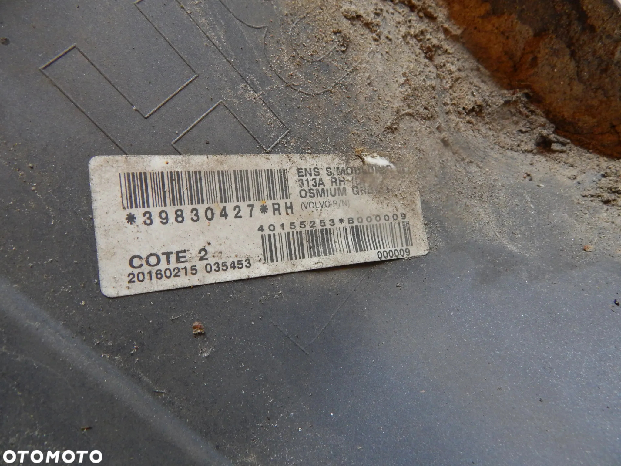 Listwa progowa LEWA próg nakładka osłona VOLVO XC60 xc60 I 13-17 Lift 714 Łuków części - 3