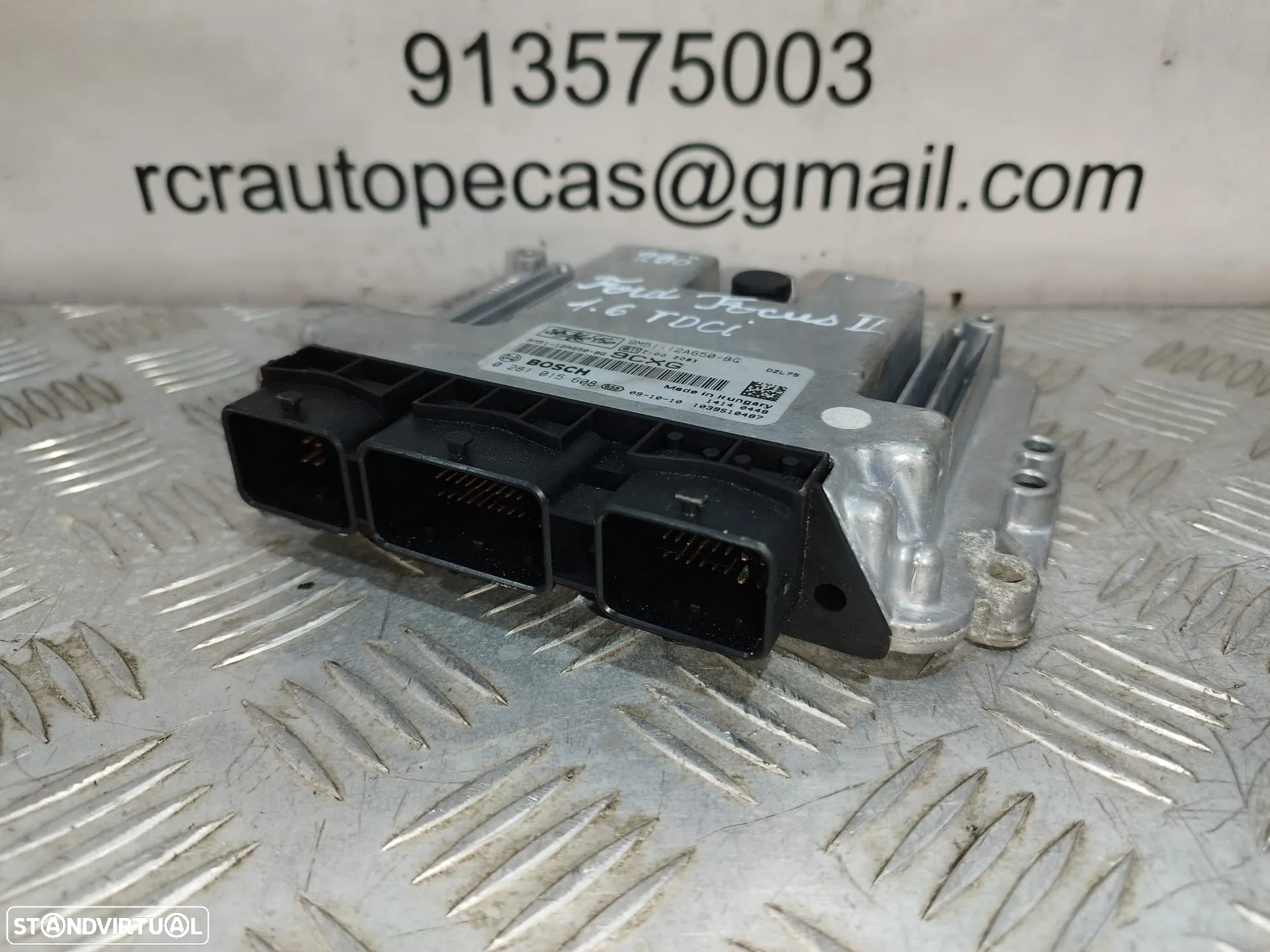 Centralina ECU motor Bosch Ford Focus II 1.6 TDCI - 5