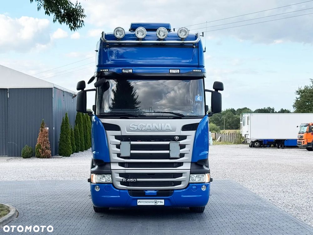 Scania R 450 / ACC / DWA ŁÓŻKA / RETARDER / KLIMATYZACJA POSTOJOWA / BEZ EGR / Z NIEMIEC - 5