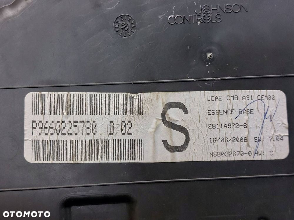 ZESTAW STARTOWY CITROEN C3 I 1.4 16V IAW6LPC101 9654596080 9665486580 - 7