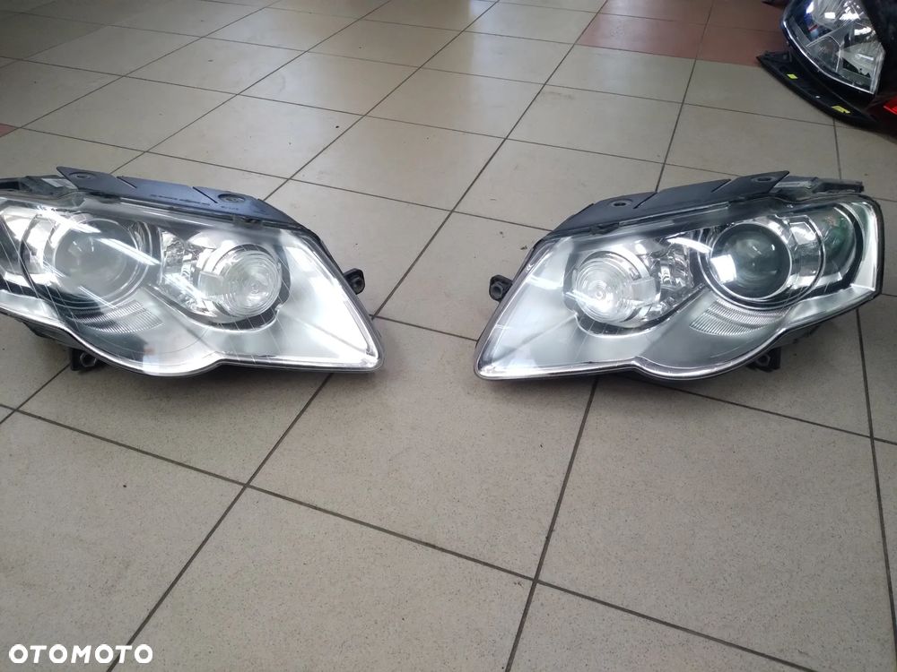 Volkswagen Passat B6 Reflektor Przód Przedni Lewy Bixenon Skrętny 3C0941751G - 5