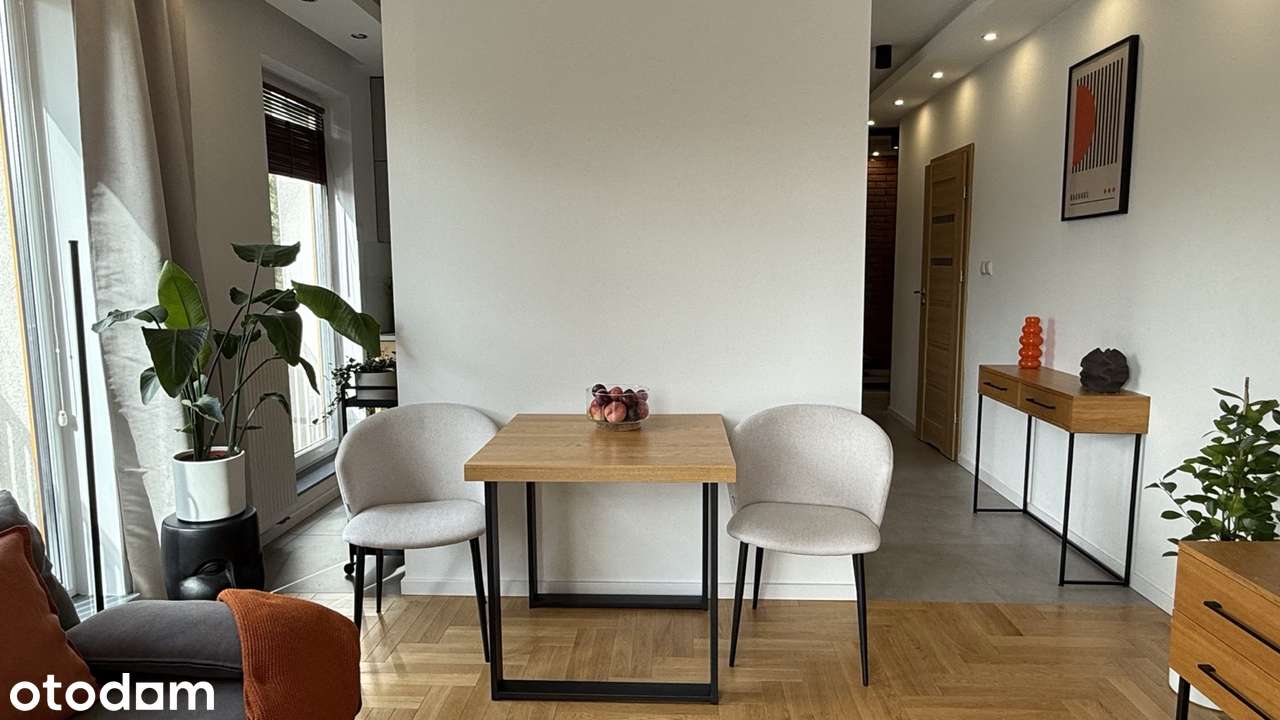 Do wynajęcia bardzo słoneczne mieszkanie o powierzchni 46 m².