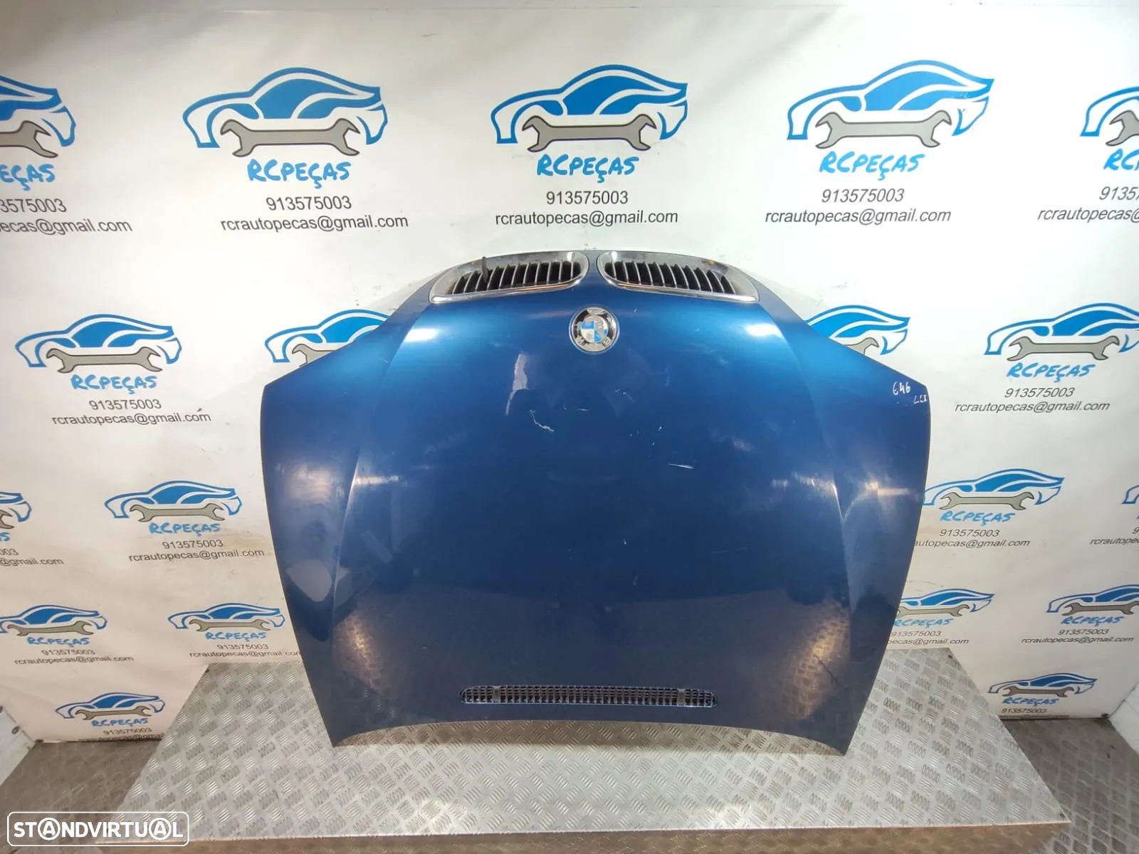 Capot BMW Serie 3 E46 LCI Sedan Carro 2001 a 2005 - 6