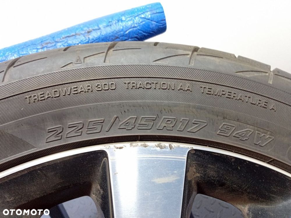 HONDA CIVIC IX FELGA ALUMINIOWA Z OPONĄ HL4899 5X114,3 7JX17 ET50 - 4