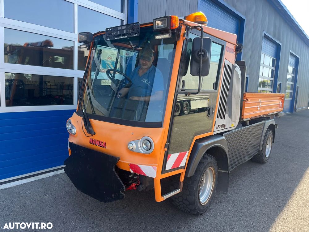 Unimog HANSA APZ 1003L | Basculanta trilaterala | 4x4x4 |Made in Germania - 5