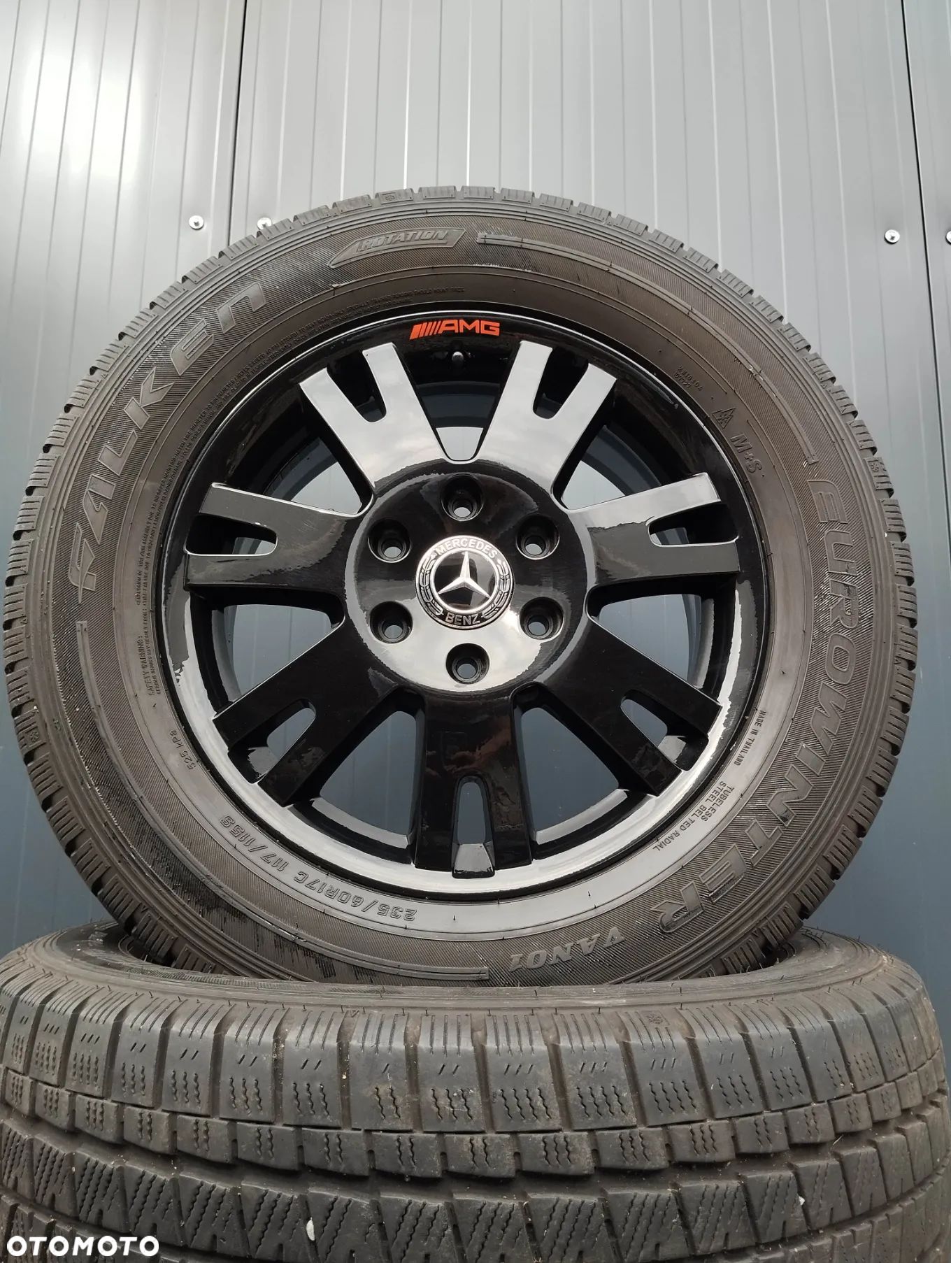Koła Mercedes Sprinter 17 235 60 17C 6x130 6,5j et62 Zima - 1
