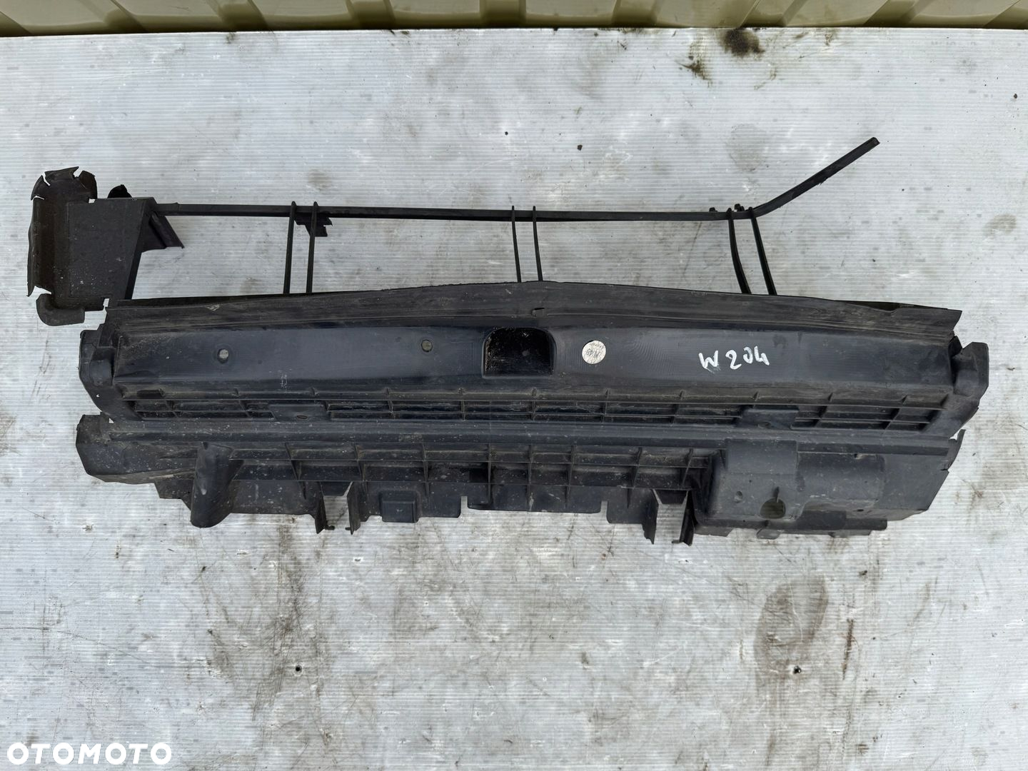 Kierownica Powietrza Pod chłodnice Mercedes C klasa W204 A2045053430 - 3