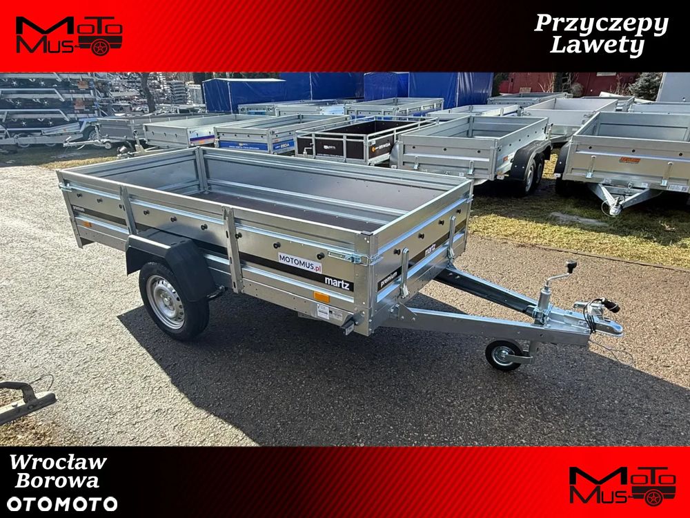 Martz Przyczepa Martz Premium 264R 1 oś resor 264x126x40cm - 1