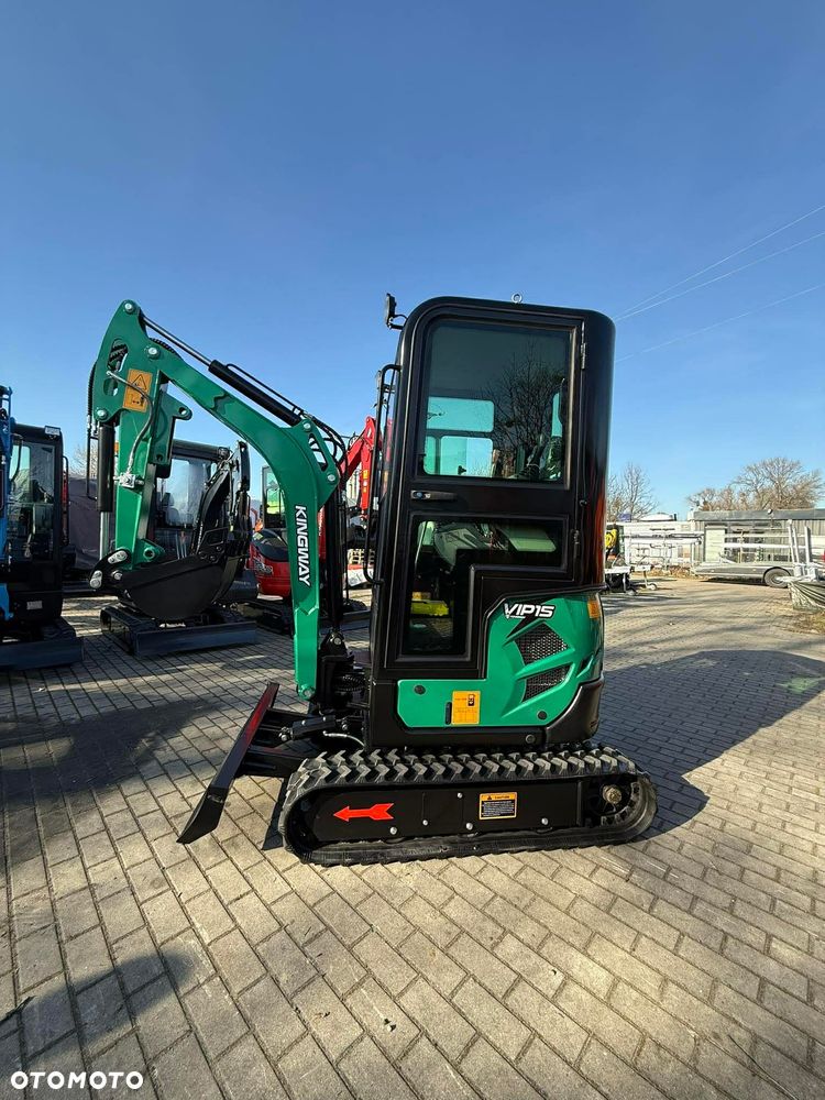 Kingway SV15 JOISTICK KABINA Ramię skr 1500kg 3 łyżki 3-cyl SILNIK 25KM D - 36