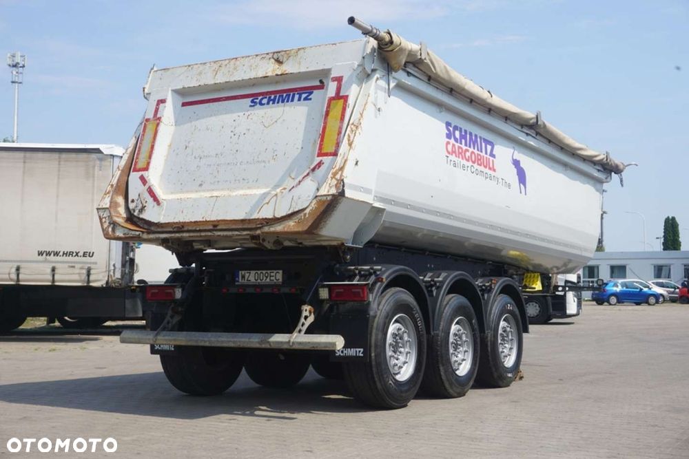 Schmitz Cargobull Wywrotka, Podnoszona oś - 2