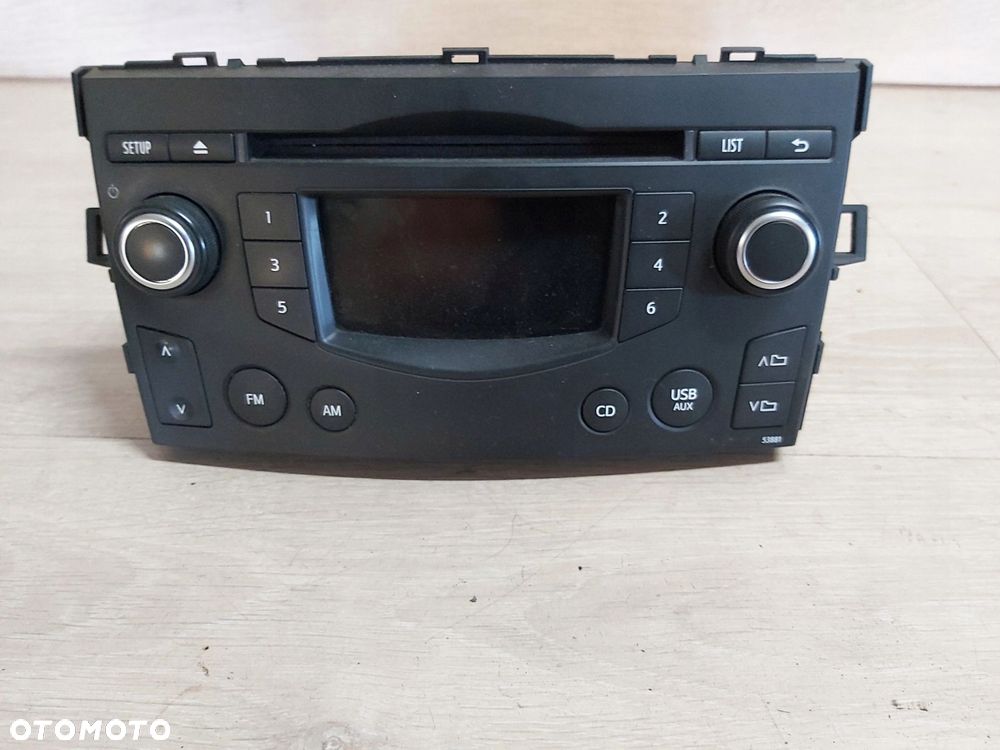 Toyota VERSO Lift 09 - 18 r radio oryginał 86120-0F140 - 2