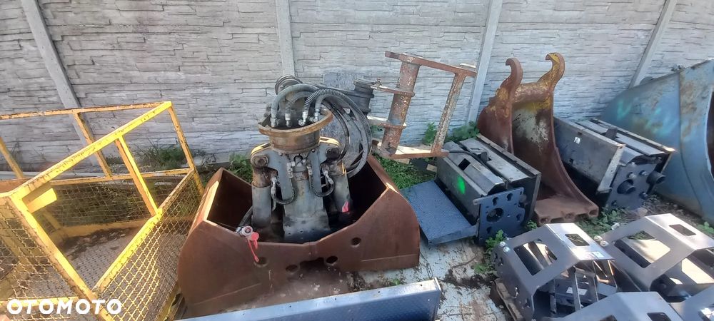 Łyżka chwytakowa 60cm verachter 56cm m. uszami obrotowa hydrauliczna do kop kołowej - 16