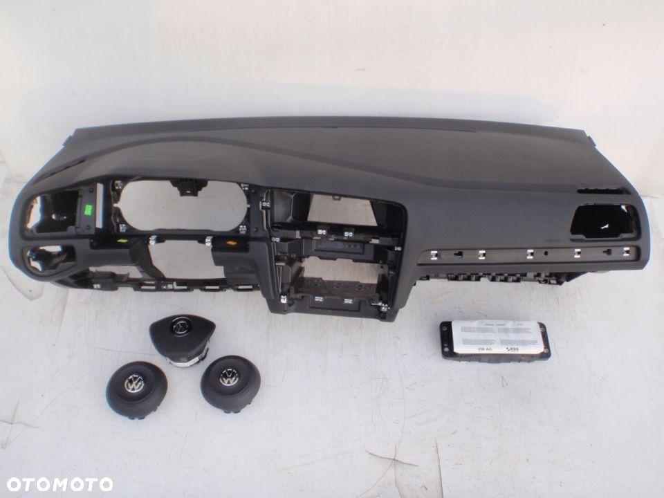 VW GOLF VII 7 DESKA KONSOLA KOKPIT PULPIT AIRBAG - 3