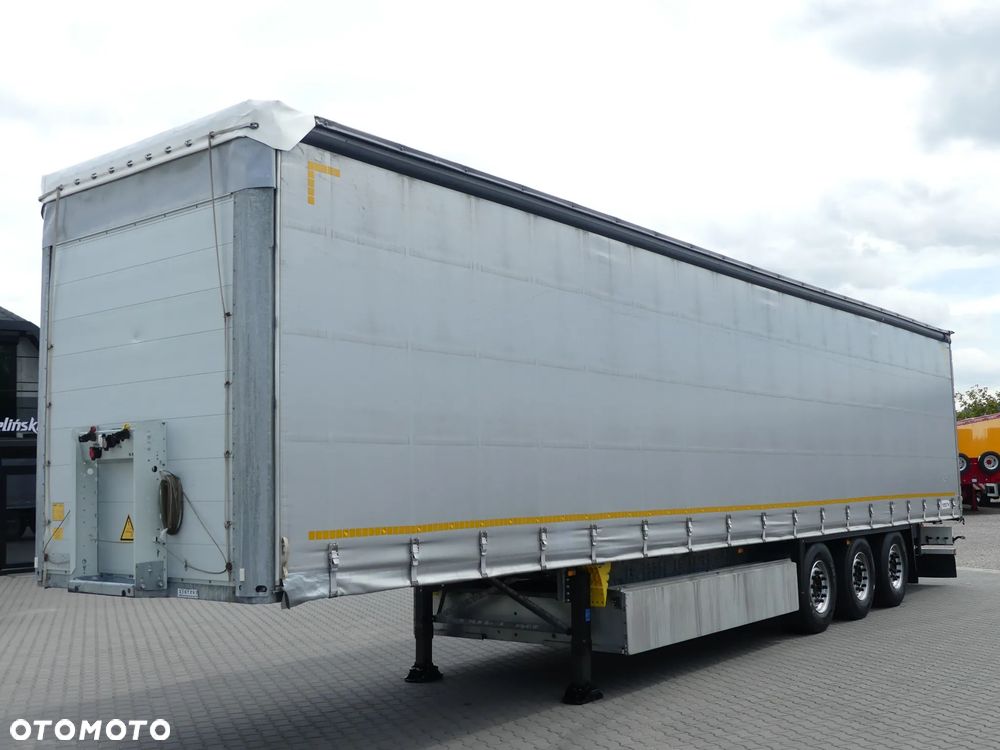 Schmitz Cargobull FIRANKA / OŚ PODNOSZONA / KOSZ PALETOWY / STANDARD / - 2