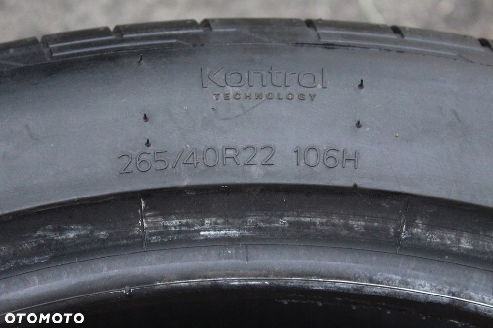 2x 265/40r22 hankook ventus s1 evo ev 106h 21r - 6