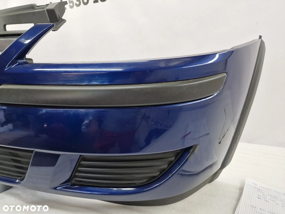 OPEL CORSA C LIFT 03- KOMPLETNY ZDERZAK PRZEDNI PRZÓD , GRANATOWY METALIK , NR AUKCJI NZ715 - 14