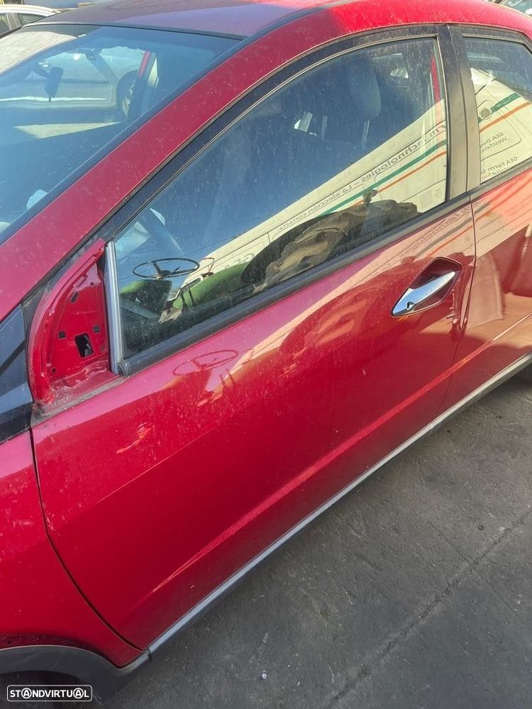 PORTA FRONTAL ESQUERDA HONDA CIVIC VIII HATCHBACK 2006 - 1