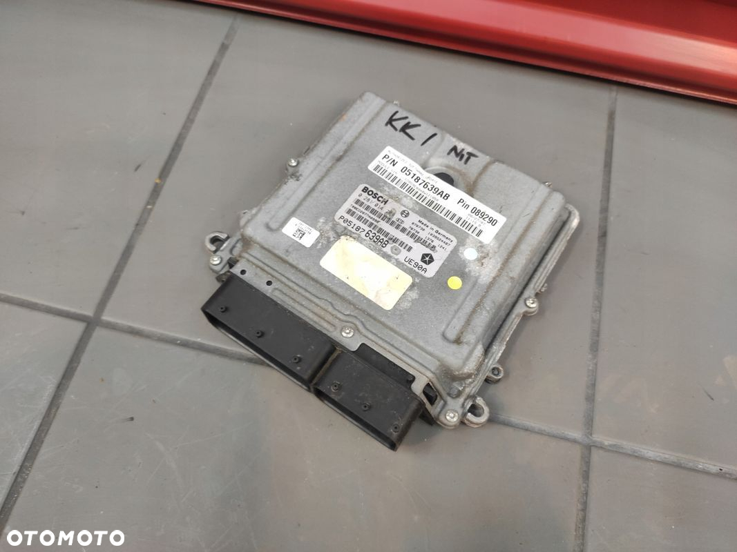 DODGE NITRO 2.8 CRD CHEROKEE KK MODUŁ STEROWNIK KOMPUTER ECU 05187639AB - 3
