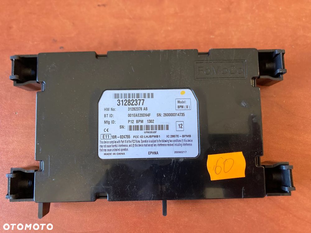 Moduł Bluetooth Volvo 31282377 - 1