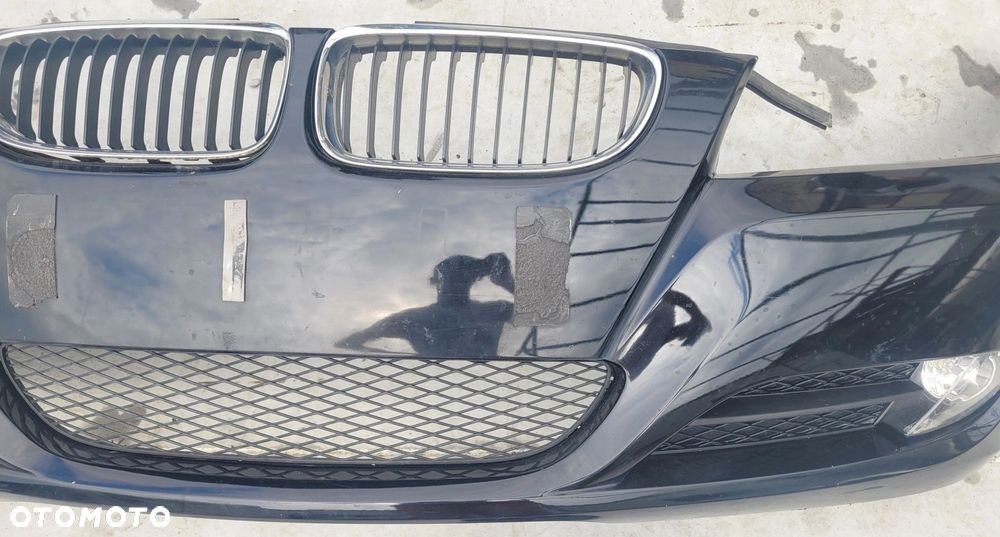 ZDERZAK PRZÓD PRZEDNI BMW E90 E91 LIFT 668 SCHWARZ II - 4