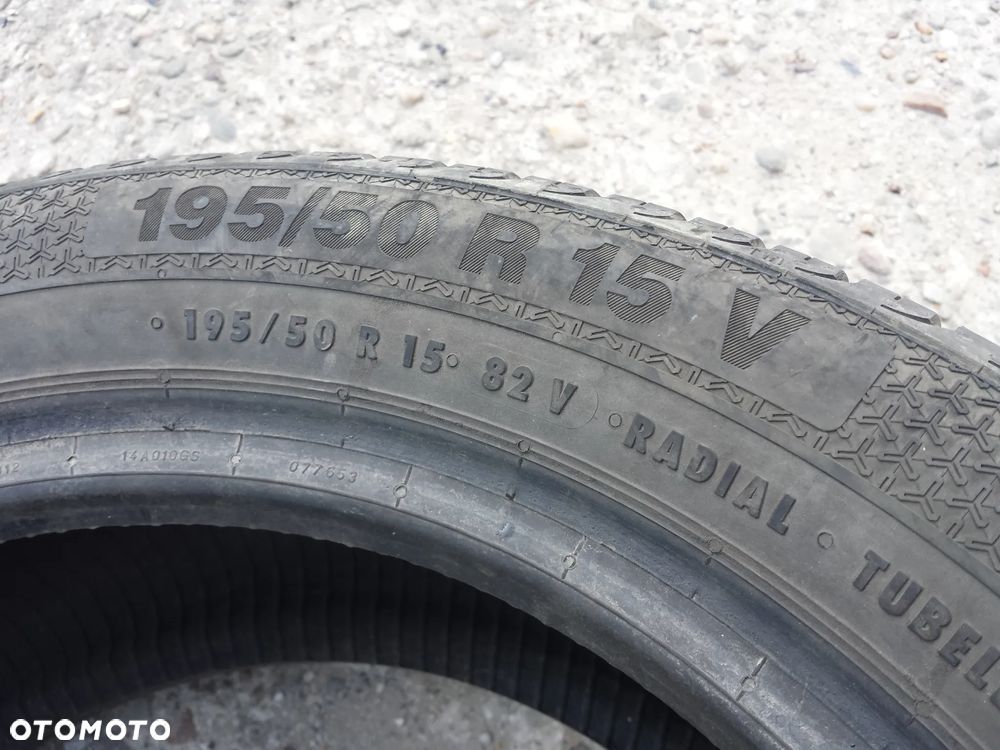 15” - BARUM - 195/50 r15 cali – LETNIE Opony  BRAVURIS 3 - stan BDB - GWARANCJA ! + Możliwy MONTAŻ !! - 7