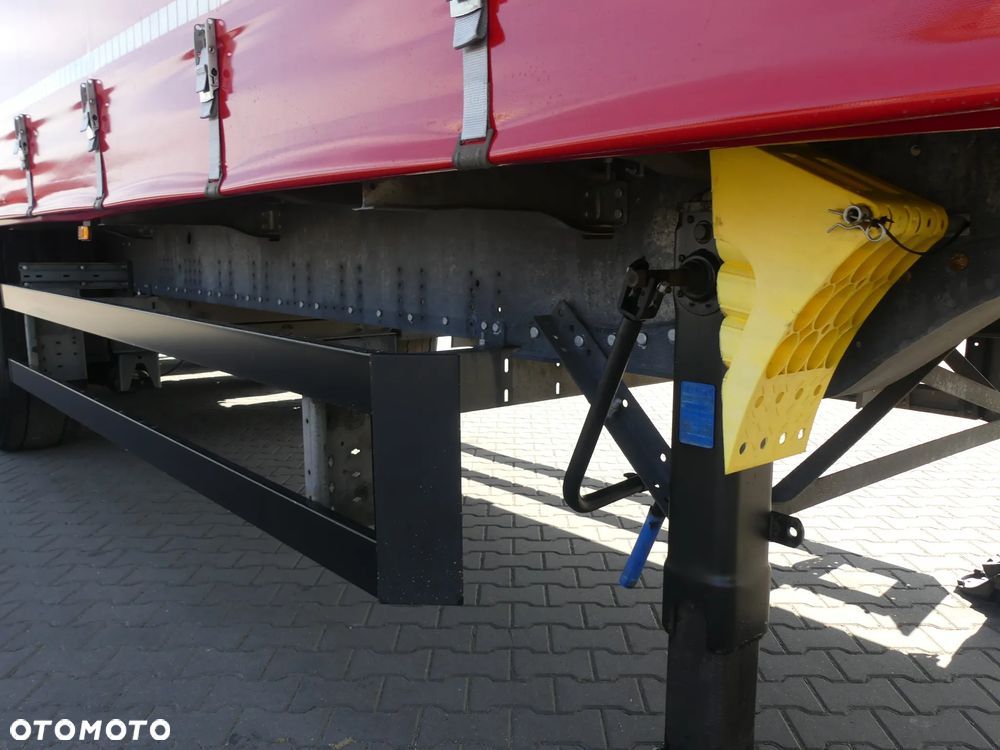 Schmitz Cargobull FIRANKA / OŚ PODNOSZONA /  STANDARD / ZADBANA / - 15