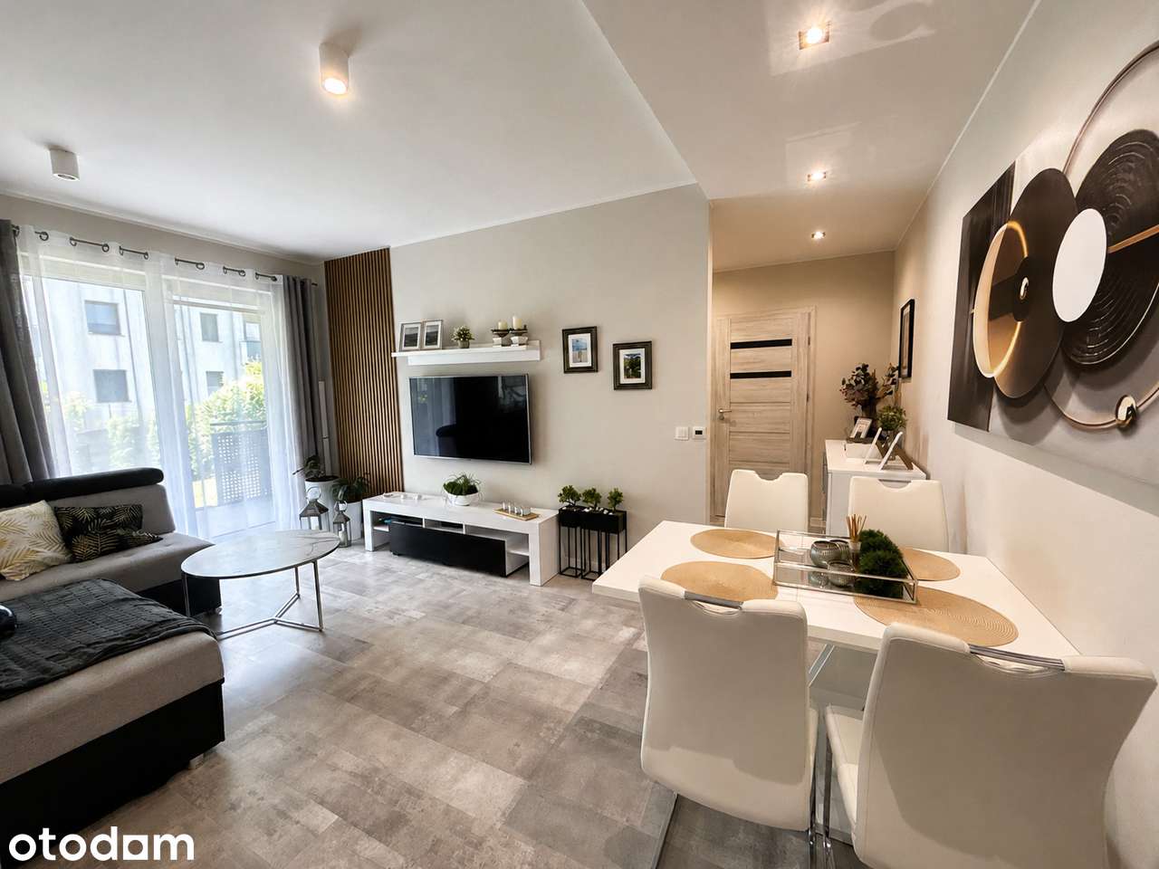 Mieszkanie 44,78 m² + duży ogród 59,2 m² + taras -25 min do Wrocławia