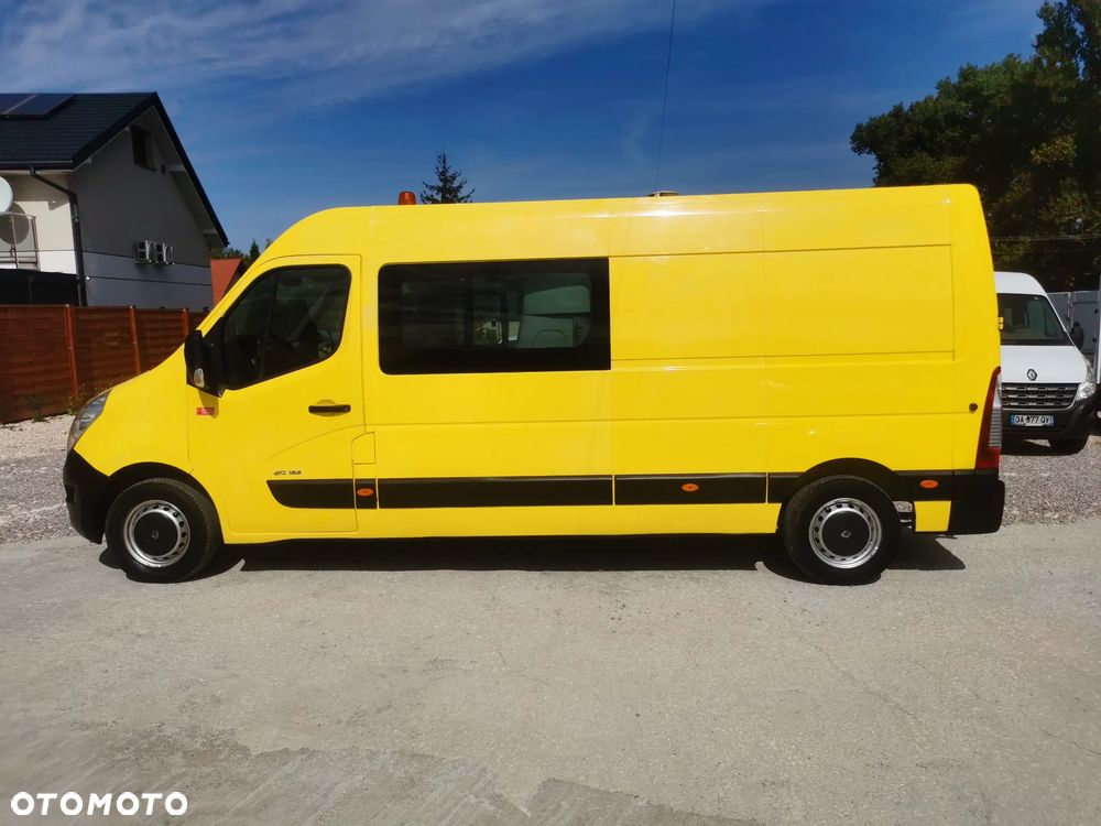 Renault Master L3H2 długi 7-osobowy Dubel 2.3dCi-125KM Brygadówka doka - 5
