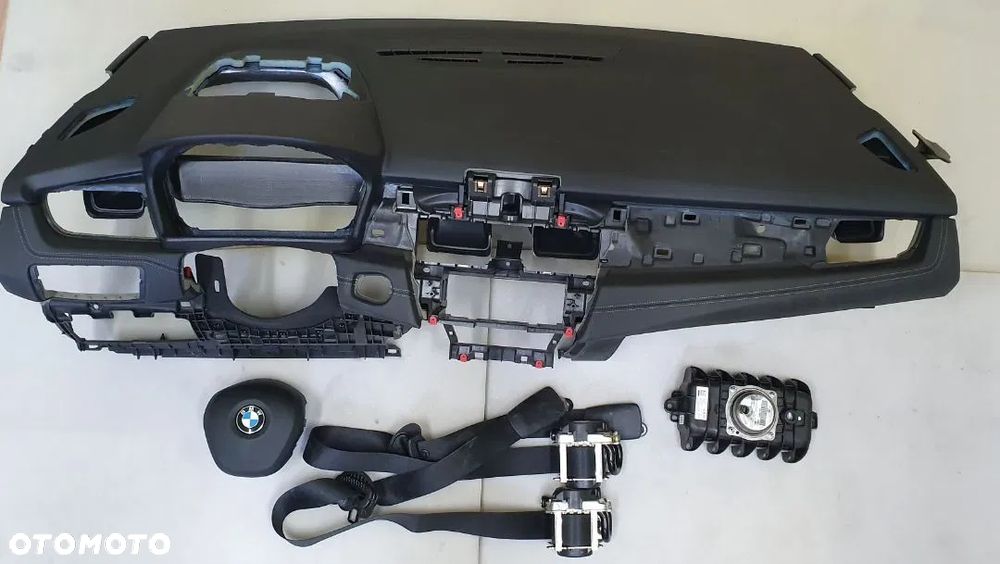 Kokpit Deska AirBag Konsola BMW 2 F45 Poduszki Pasy - 1