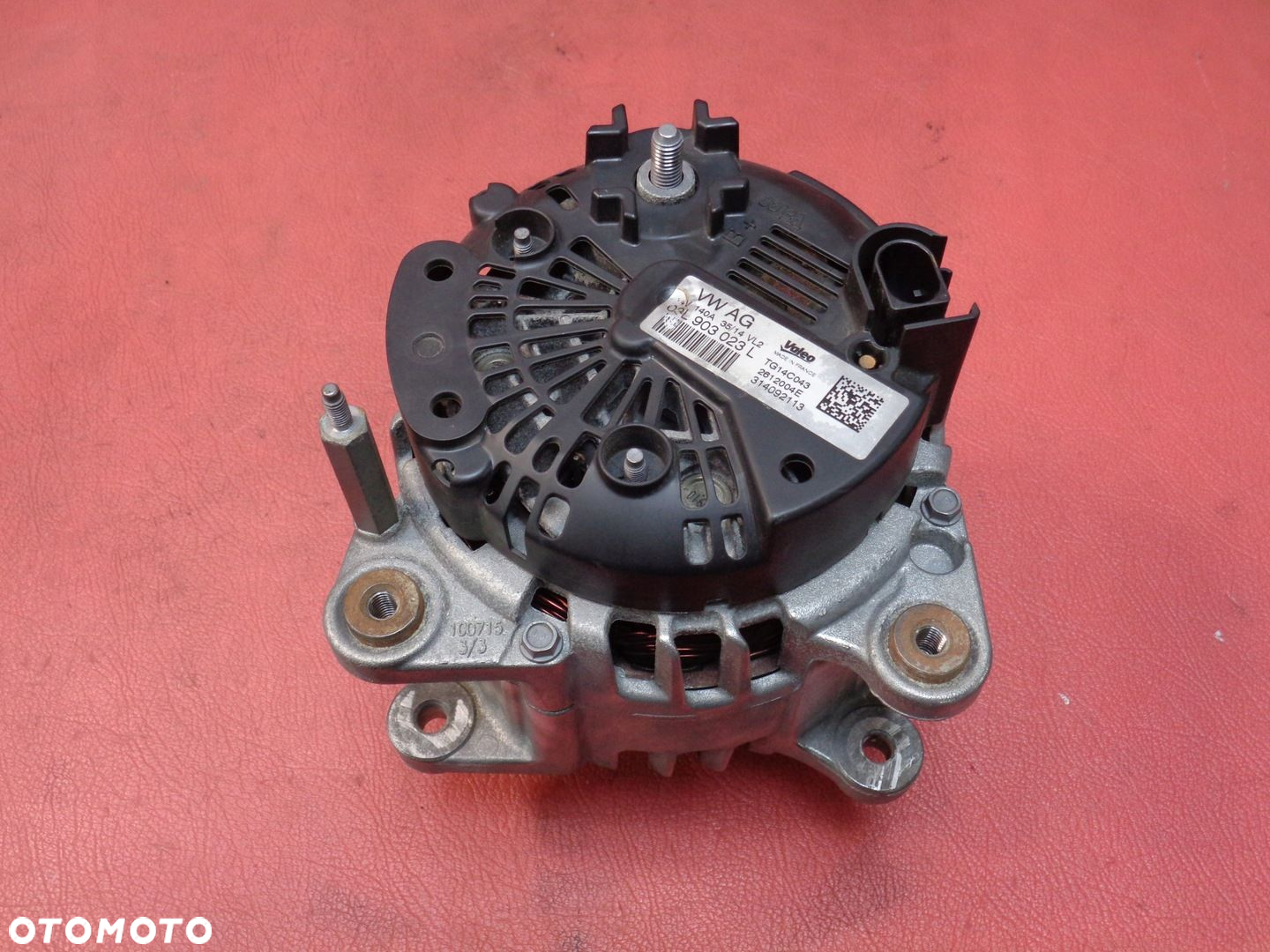 Alternator 140A VW Seat Skoda Audi 1.6 TDI 2.0 TDI 2014r 03L903023L - 2