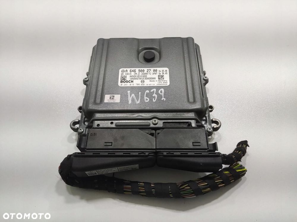 STEROWNIK KOMPUTER SILNIKA MERCEDES VITO W639 2.2 CDI 2003-2009 A6469002700 - 2