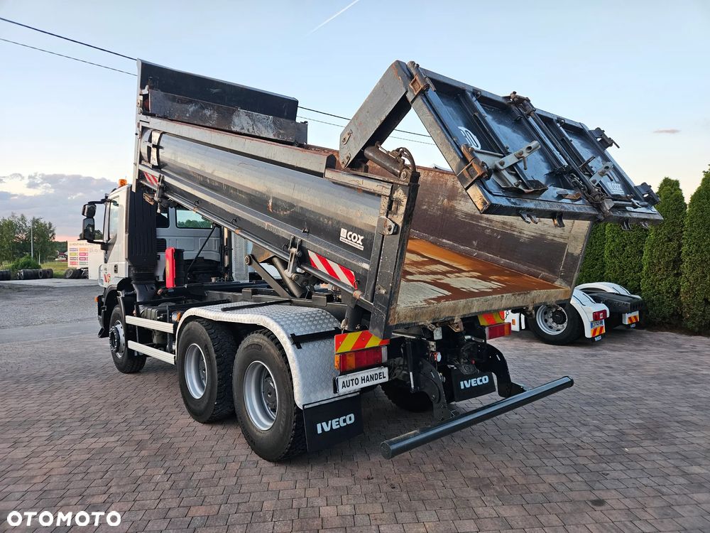 Iveco TRAKKER 410 EEV*6x4*WYWROTKA DWU STRONA*HYDROBURTA* - 11