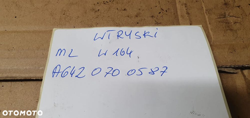 Wtrysk wtryskiwacz paliwa Mercedes ML W164 3.0 CDI A6420700587 - 22