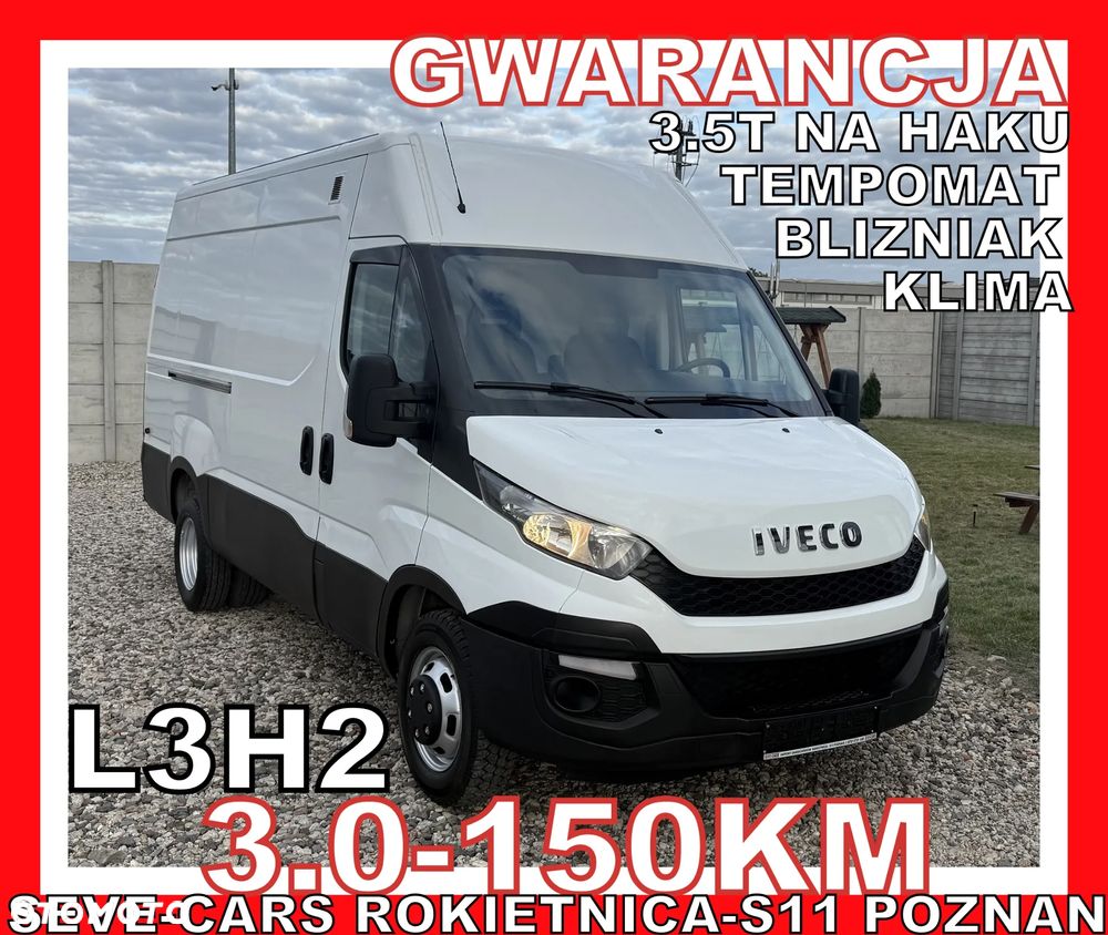 Iveco DAILY 35C15, 3.0HPI L3H2, hak 3,5t, GWARANCJA klima tempomat - 1