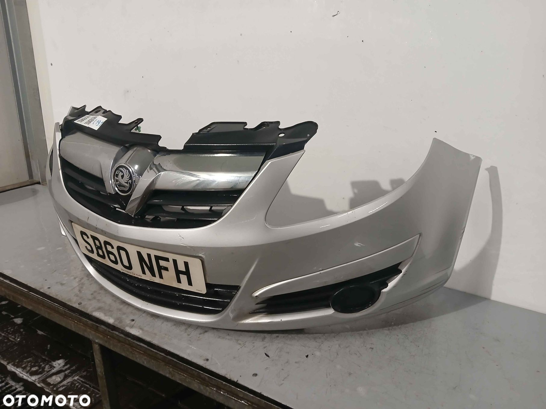 ZDERZAK PRZÓD PRZEDNI | OPEL CORSA D HALOGENY Z157 - 3