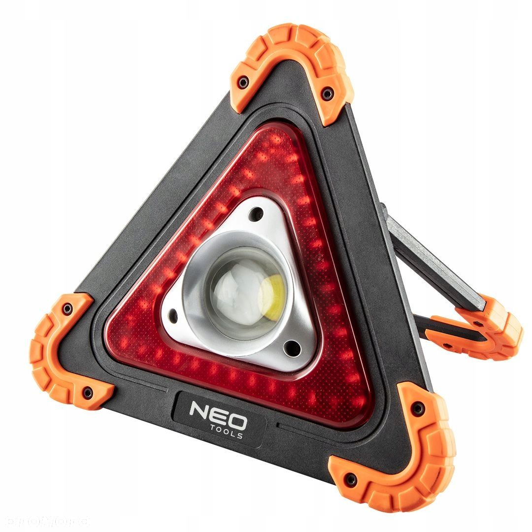 NEO LAMPA BATERYJNA  TRÓJKĄT OSTRZEGAWCZY 2w1 - 5