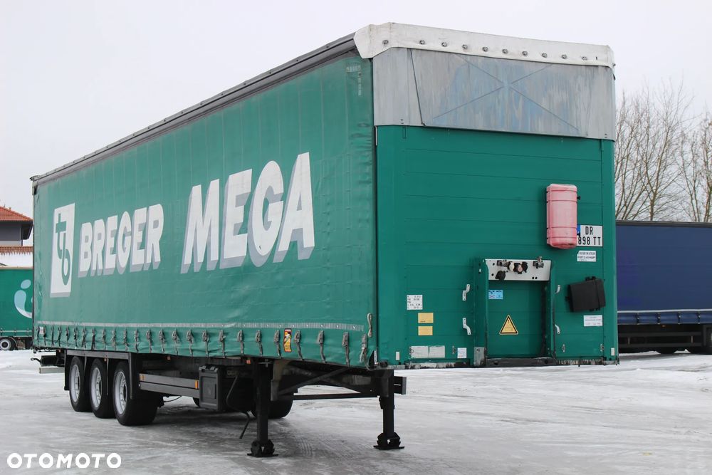 Schmitz Cargobull FIRANKA  /OSIE SCHMITZ /MEGA / DACH PODNOSZONY/ RAMA OCYNK /SERWIS FR / IDEALNY STAN / - 16