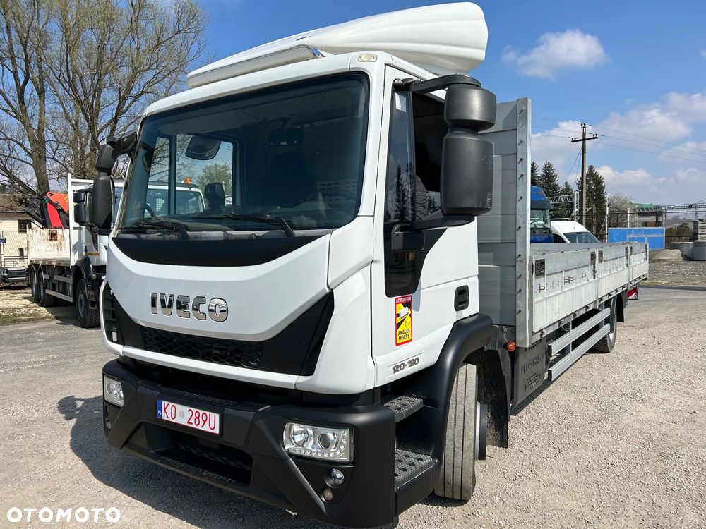 Iveco EUROCARGO 120-190 / SKRZYNIA PLATFORMA 7.5M / OCYNK / BURTY - 11