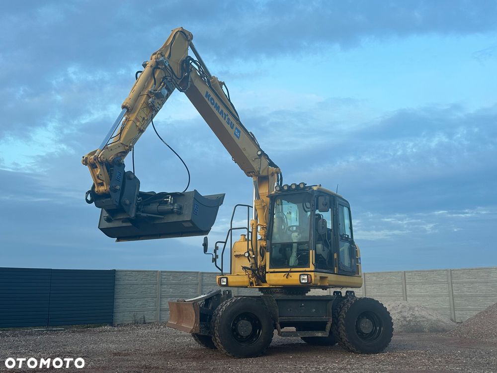 Komatsu PW 148-8 / KOPARKA KOŁOWA /