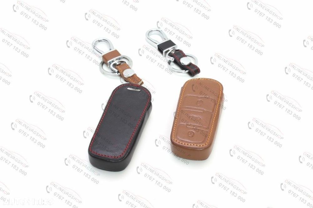 Husa piele pentru cheie VW Passat 3C,B6,B7, Passat CC - 4