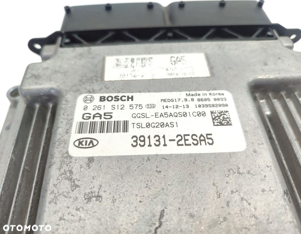 KOMPUTER SILNIKA STEROWNIK KIA HYUNDAI 0261S12575 39131-2ESA5 - 4