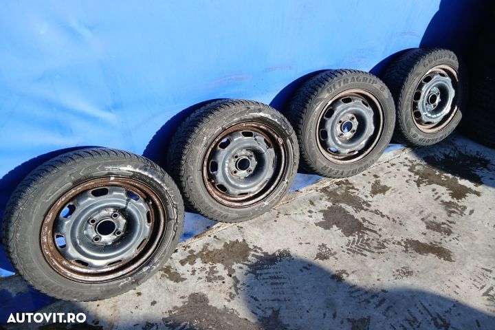 Jante tabla cu anvelope 14 - set 1H0601025B 1HM601025 ET45 6LX14H2 17 - 3