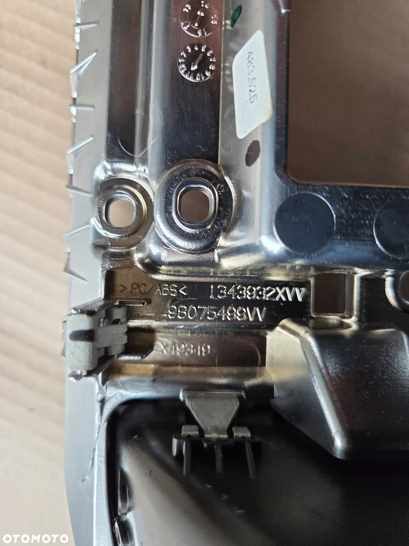Kratka nawiewu ramka wyświetlacza osłona Peugeot 308 T9 - 6